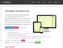 Tablet Screenshot of classibase.com